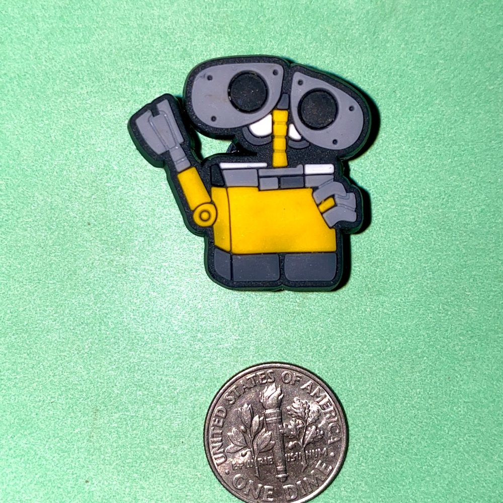 (10 for $15) WALL-E the Robot Crocs Shoe Charms